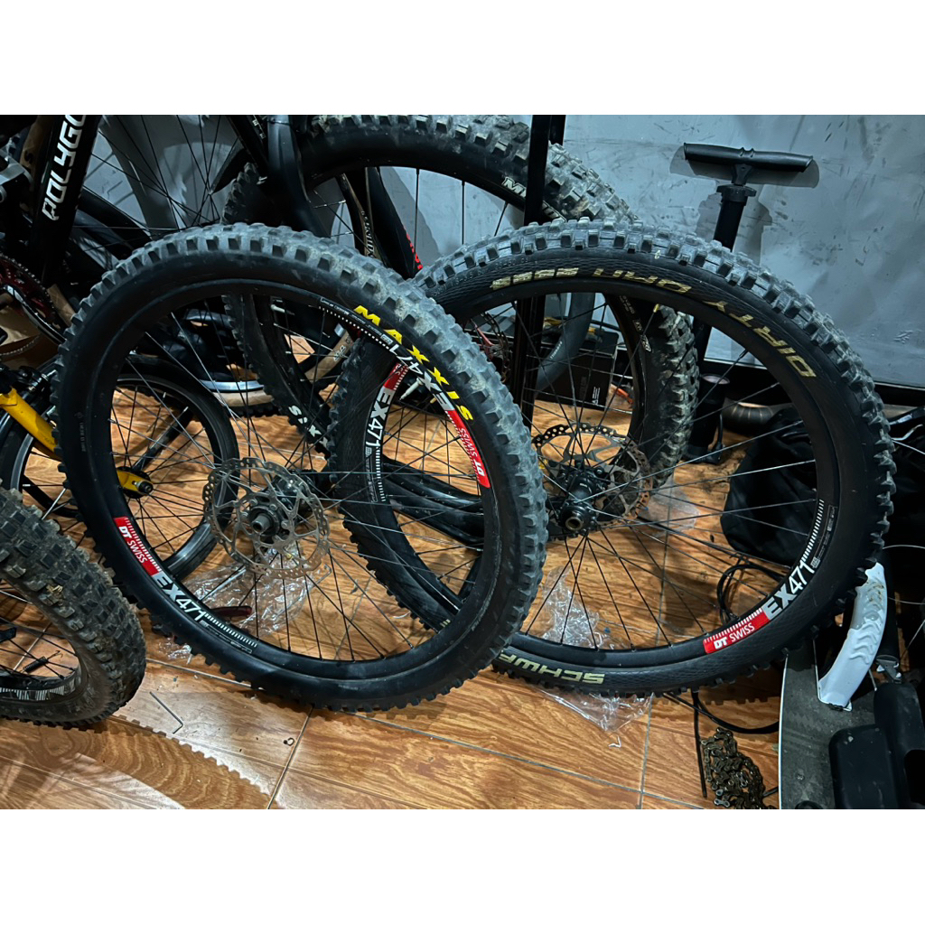 whellset dt swiss 27.5 EX471 hfh shimano boost michrosplin