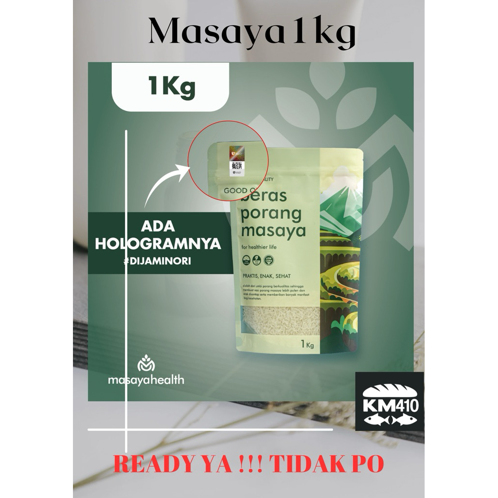 

Beras Porang Masaya 1 kg