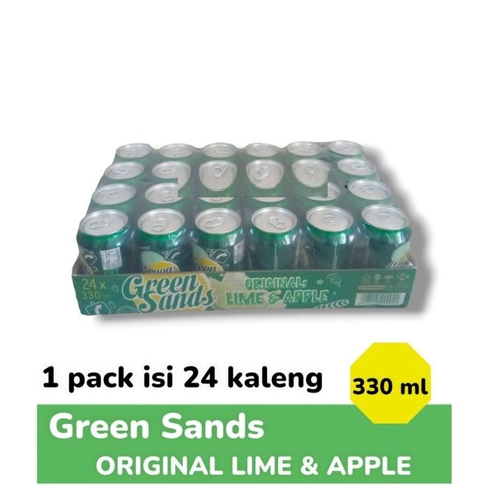 

GREENSAND KALENG 330ML PAK ( 24 KALENG )