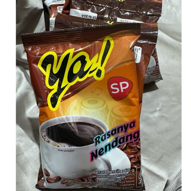 

YA SP 60GR - KOPI BUBUK PRAKTIS DAN AROMATIK