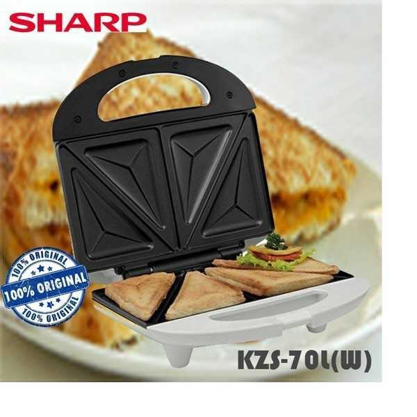 wajan roti bakar 2 tungku sandwich maker merk sharp