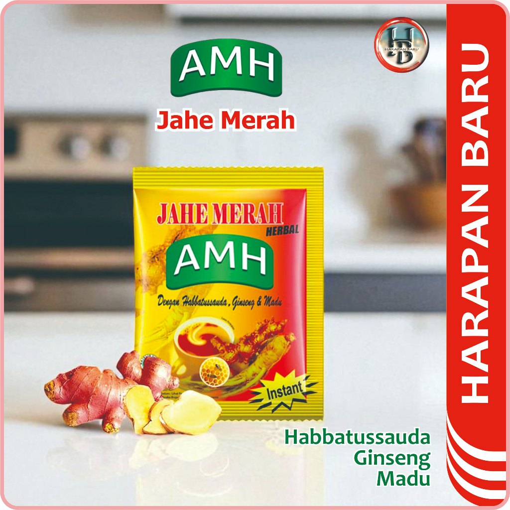 

Jahe Merah AMH - Kemasan Renteng 10 x @20g