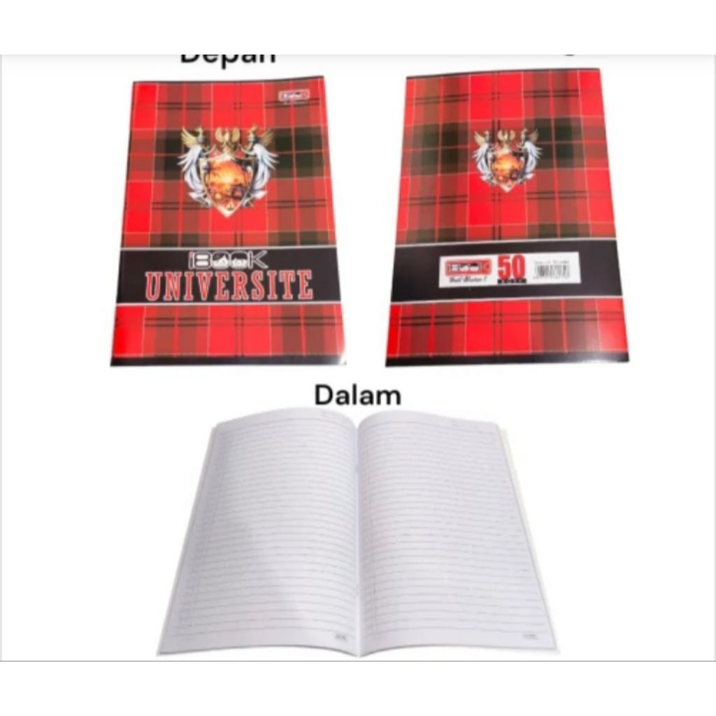 

Ibook Buku Tulis Boxy Universite 50 Lembar (Harga 1 Pack isi 10 buku)