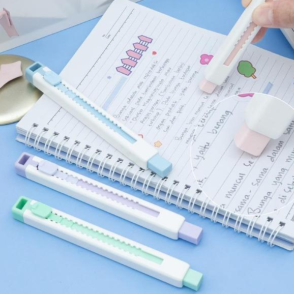 

Joyko Penghapus Retractable ER-152 Original (1 PCS) / Penghapus Karet Penghapus Tarik Geser Retractable Eraser Joyko ER 152 Per Pcs