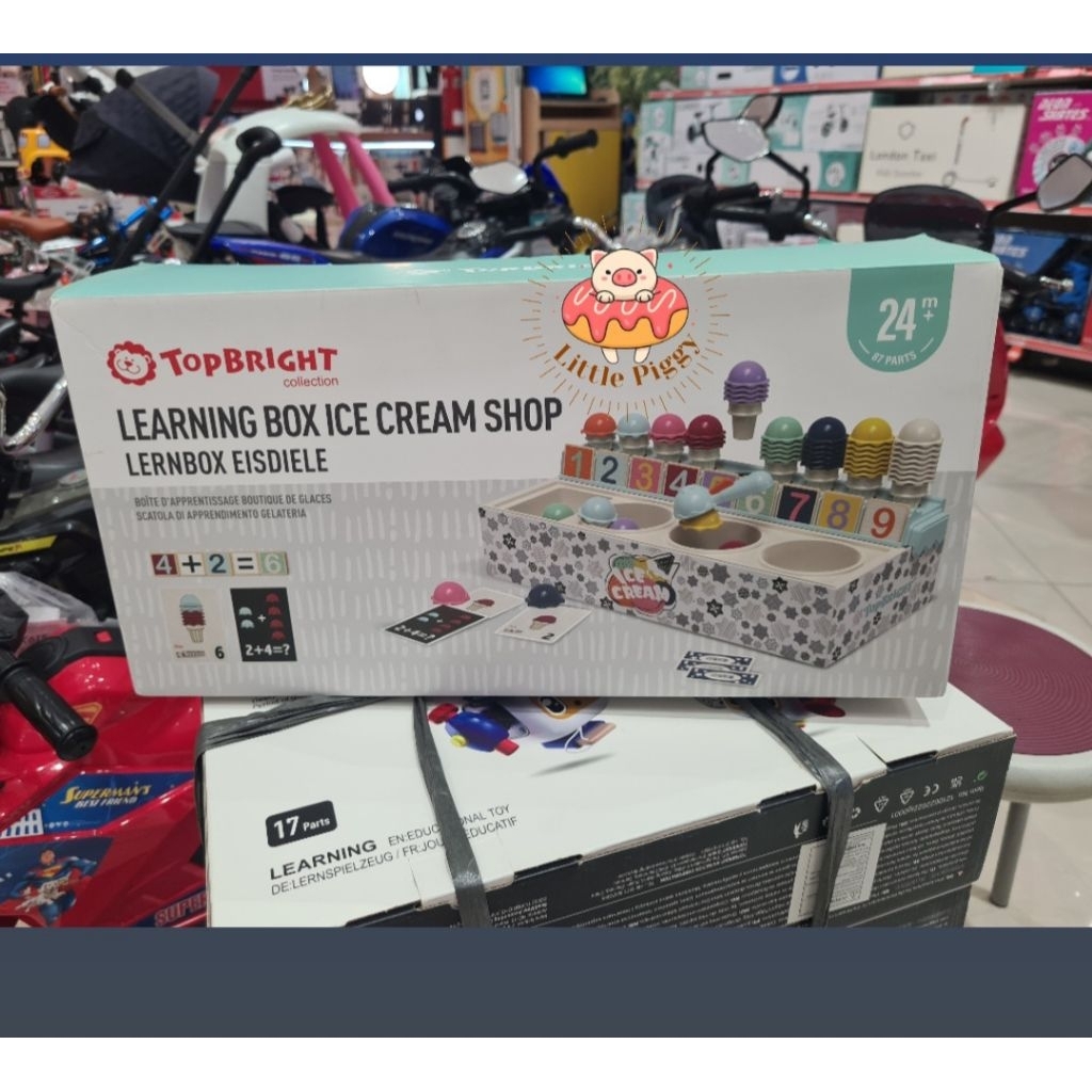 Top Bright learning number with ice cream shop mainan edukasi anak