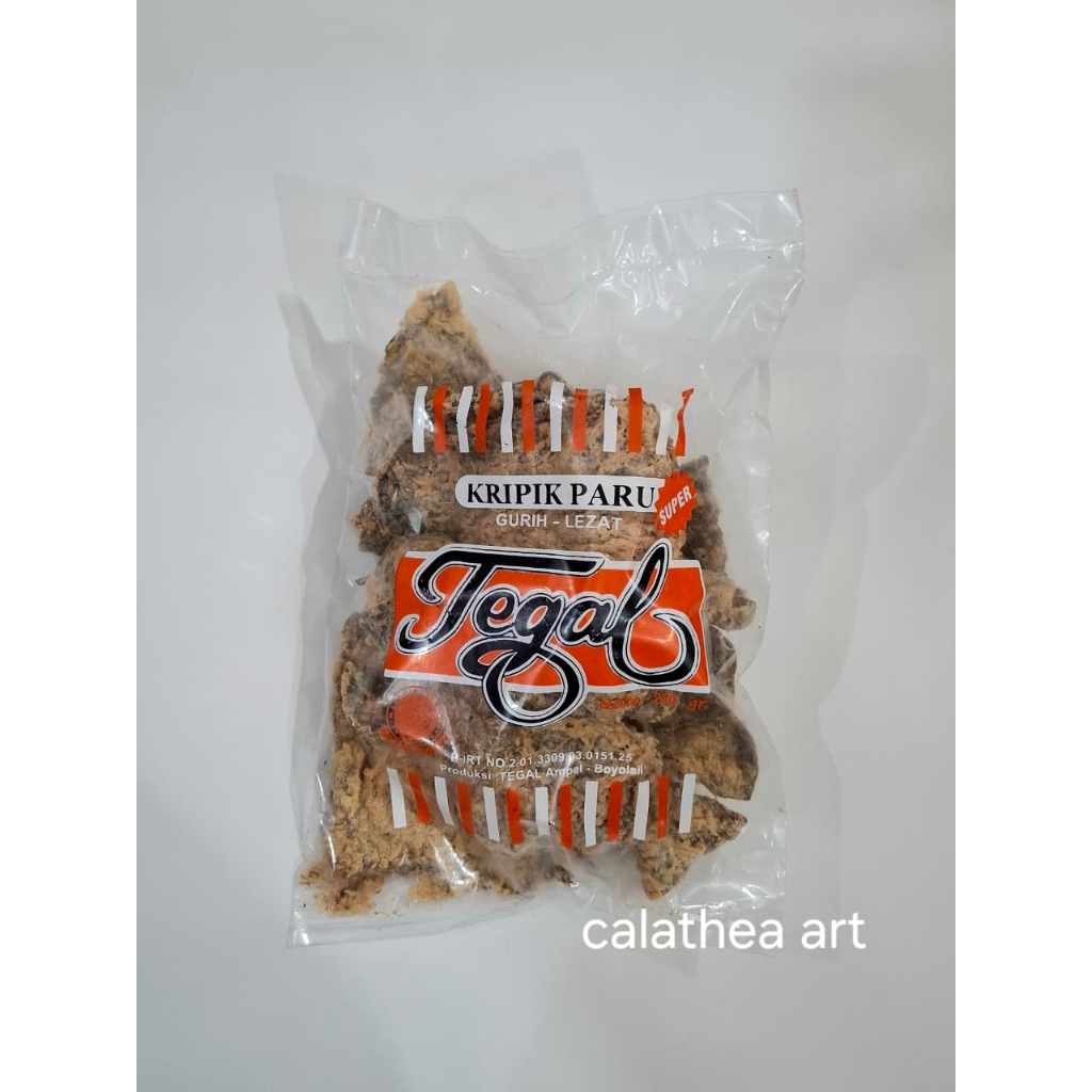 

Keripik Paru Sapi Asli Boyolali Tegal/ Kripik Paru Sapi Renyah Cap Tegal