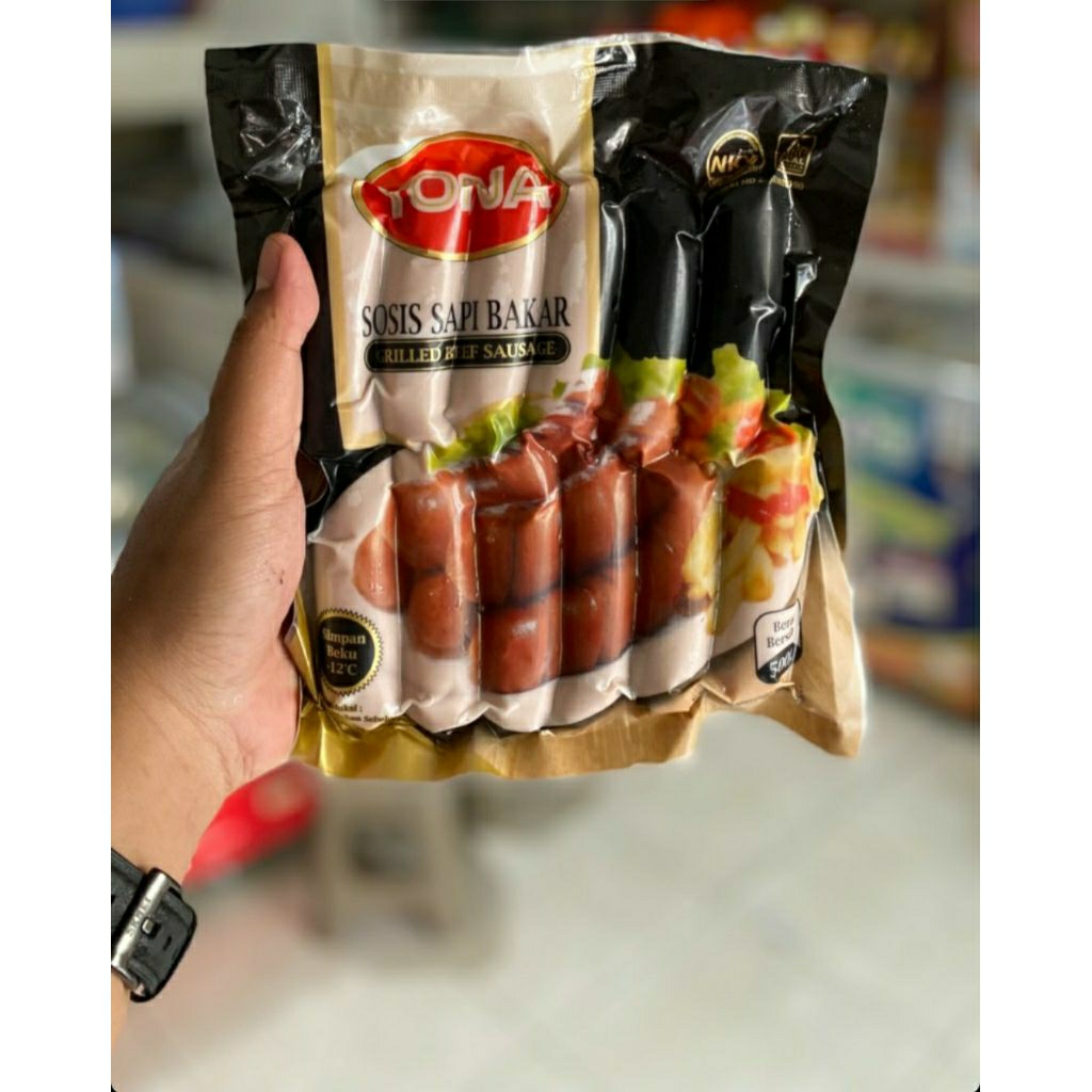 

Yona Sosis Sapi Bakar 500 gram