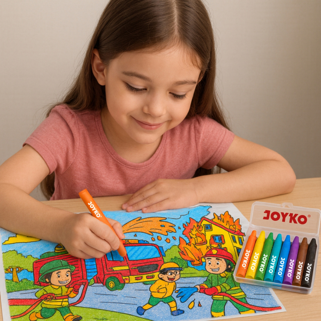 

Crayon Set Oil Pastel Titi Deli 12/24/36/72 Joyko Alat Tulis Perlengkapan Menggambar Krayon Pastel