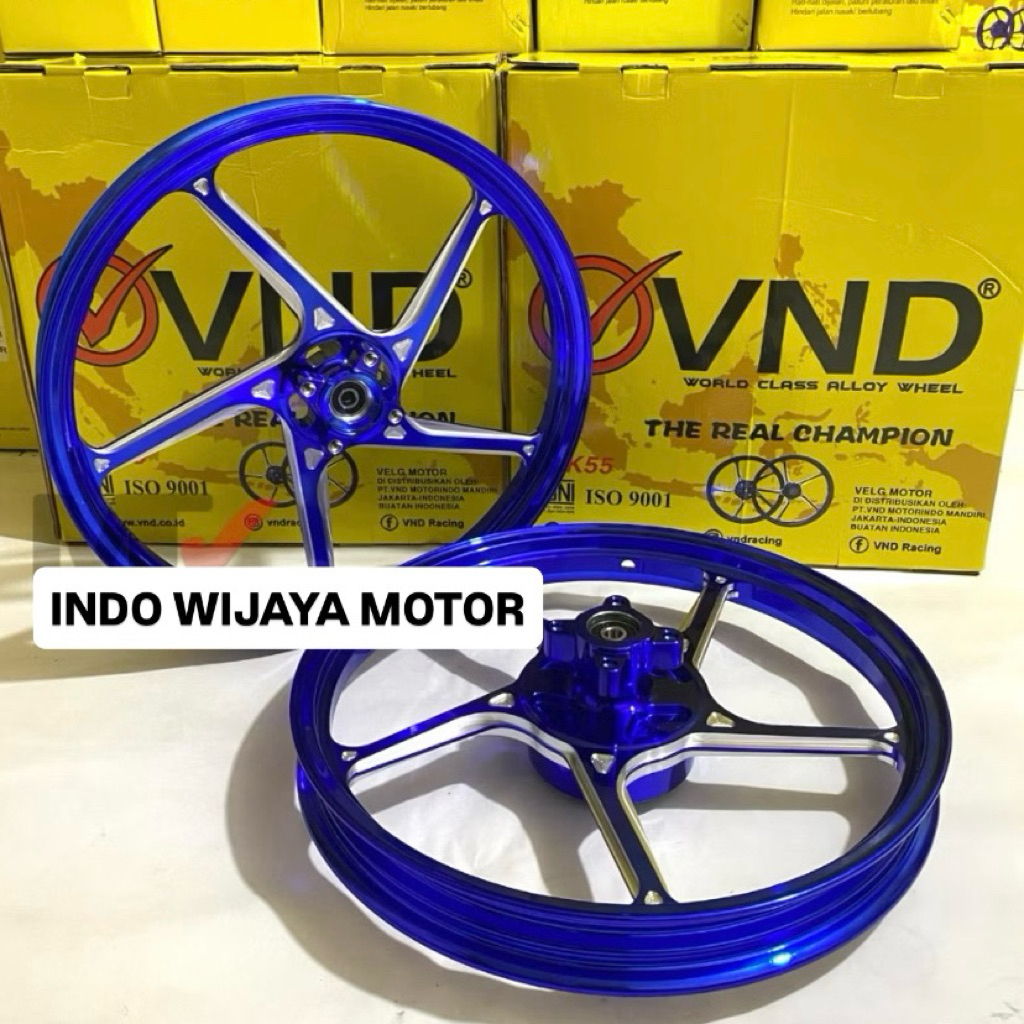 VELG VND AK 55 SUPRA 125 DD VELG VND AK 55 160x17 & 170x17 SUPRA 125 DD VND RACING ORIGINAL VELG AK 