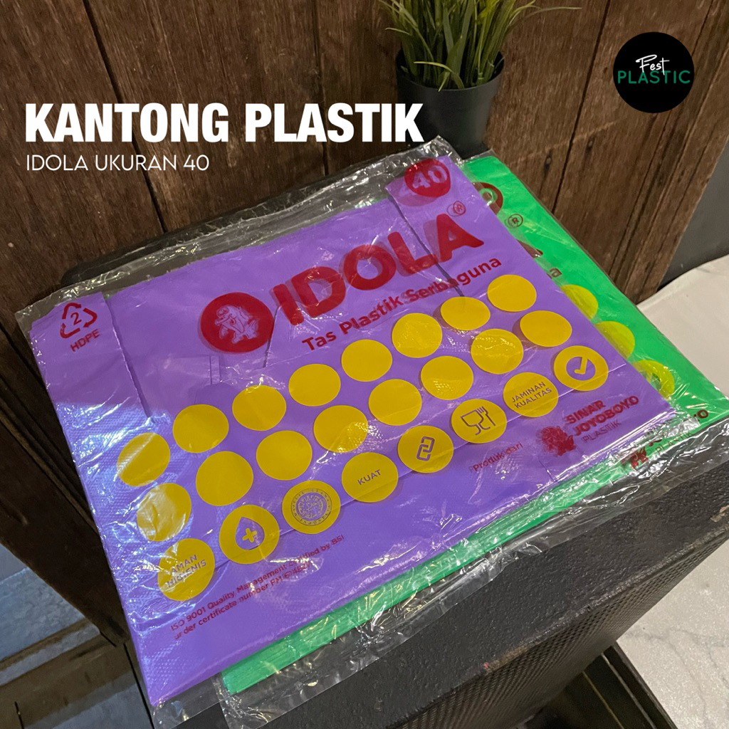 Plastik Idola Ukuran 40 – Tas Plastik Serbaguna