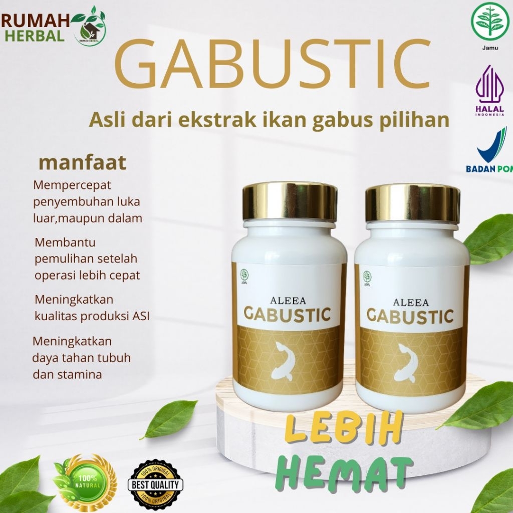kapsul ikan gabus/obat pasca operasi gabustic