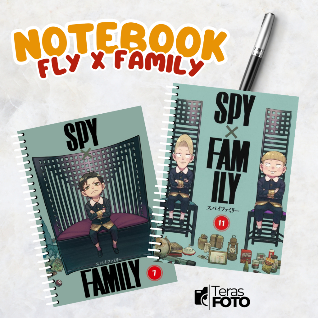 

Notebook Ukuran A5 Spiral FLY X FAMILY