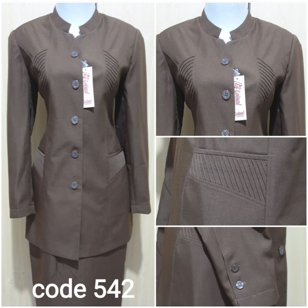 Blazer baju kerja kantor seragam dinas pemda PNS baju dinas pemda seragam pemda baju pemda seragam p