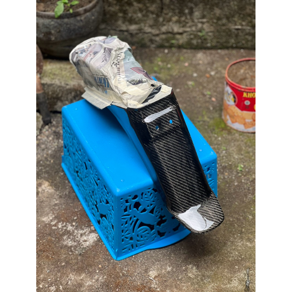 Ecer Body Kasar FIZ R Original Copotan Carbon Twill