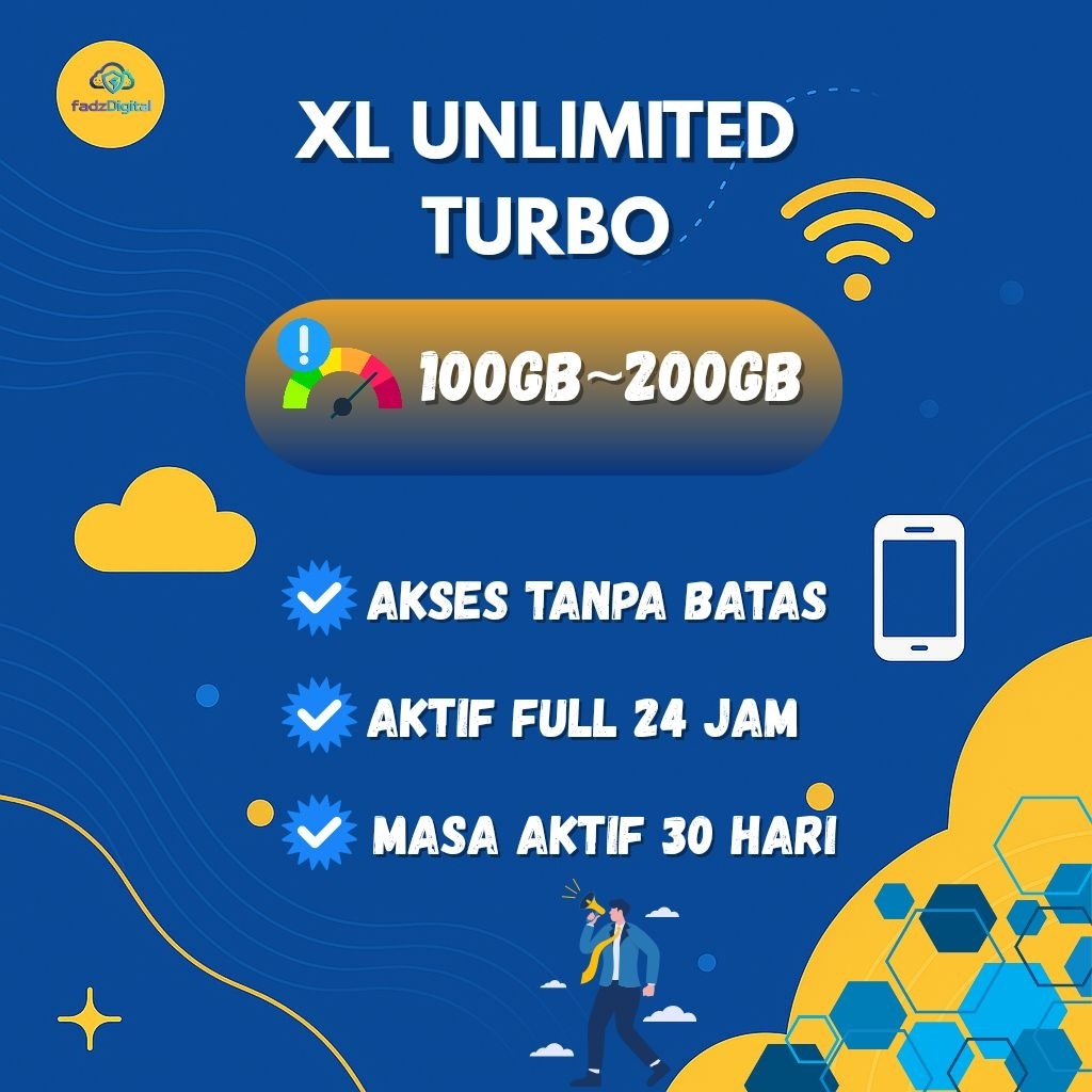 Kuota XL Unlimited 30 Hari , KUOTA XL UNLIMITED TURBO VIDIO / KUOTA XL UNLIMITED TURBO IFLIX