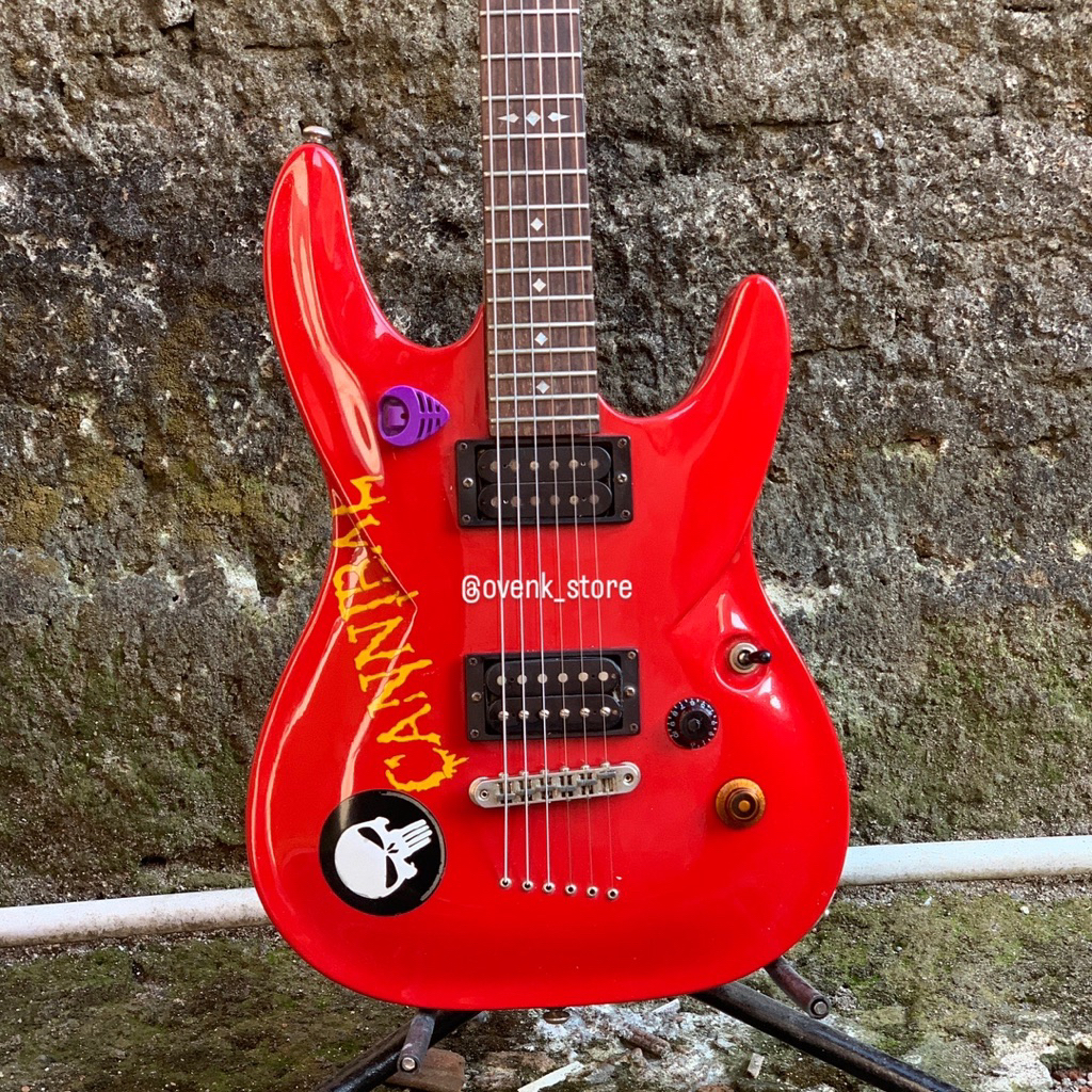 GITAR METAL MERK DBZ ORIGINAL SECOND