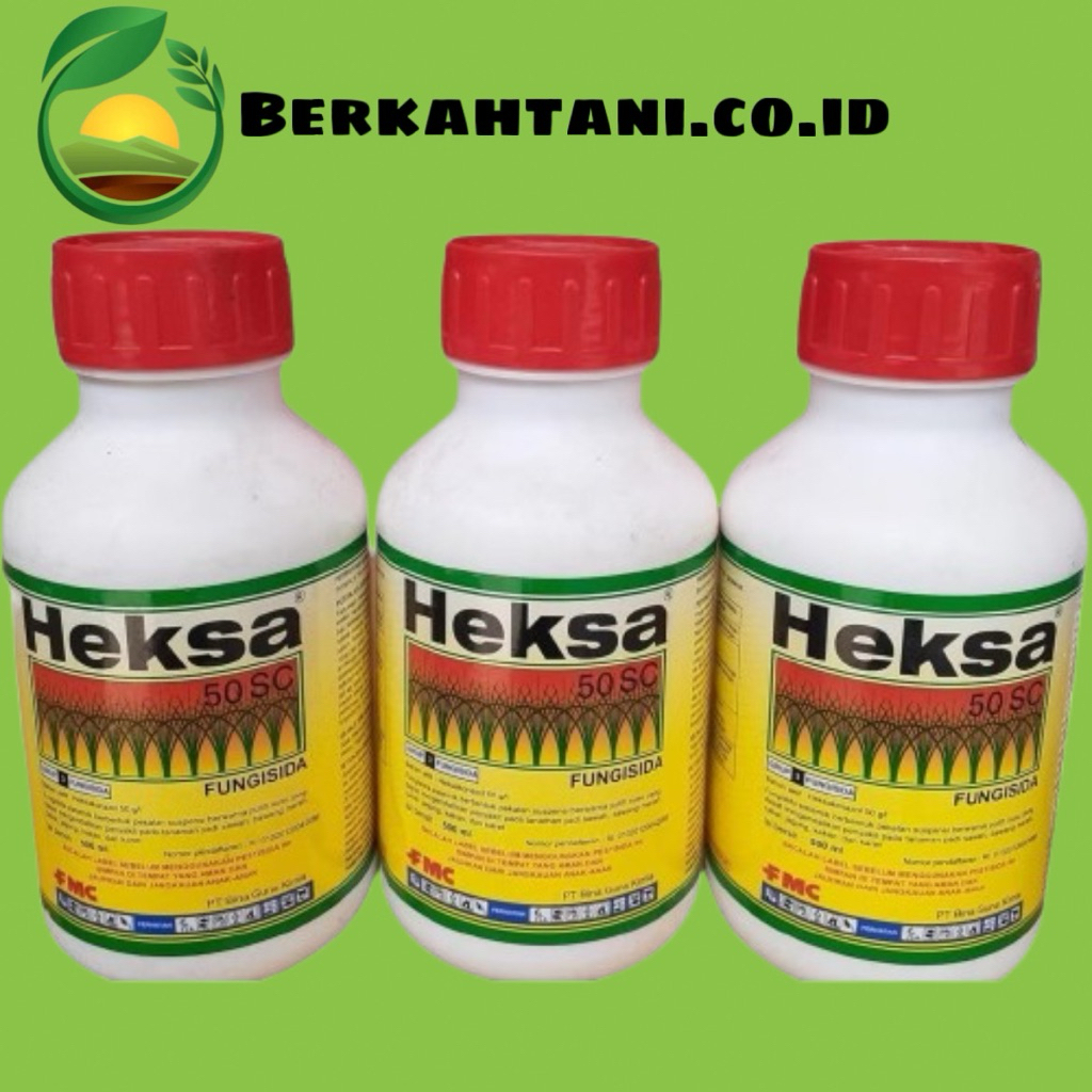 Heksa 50 SC 500ml / Obat Anti Jamur Padi Jagung dll/ Obat Fungsida/ Obat Fungsida