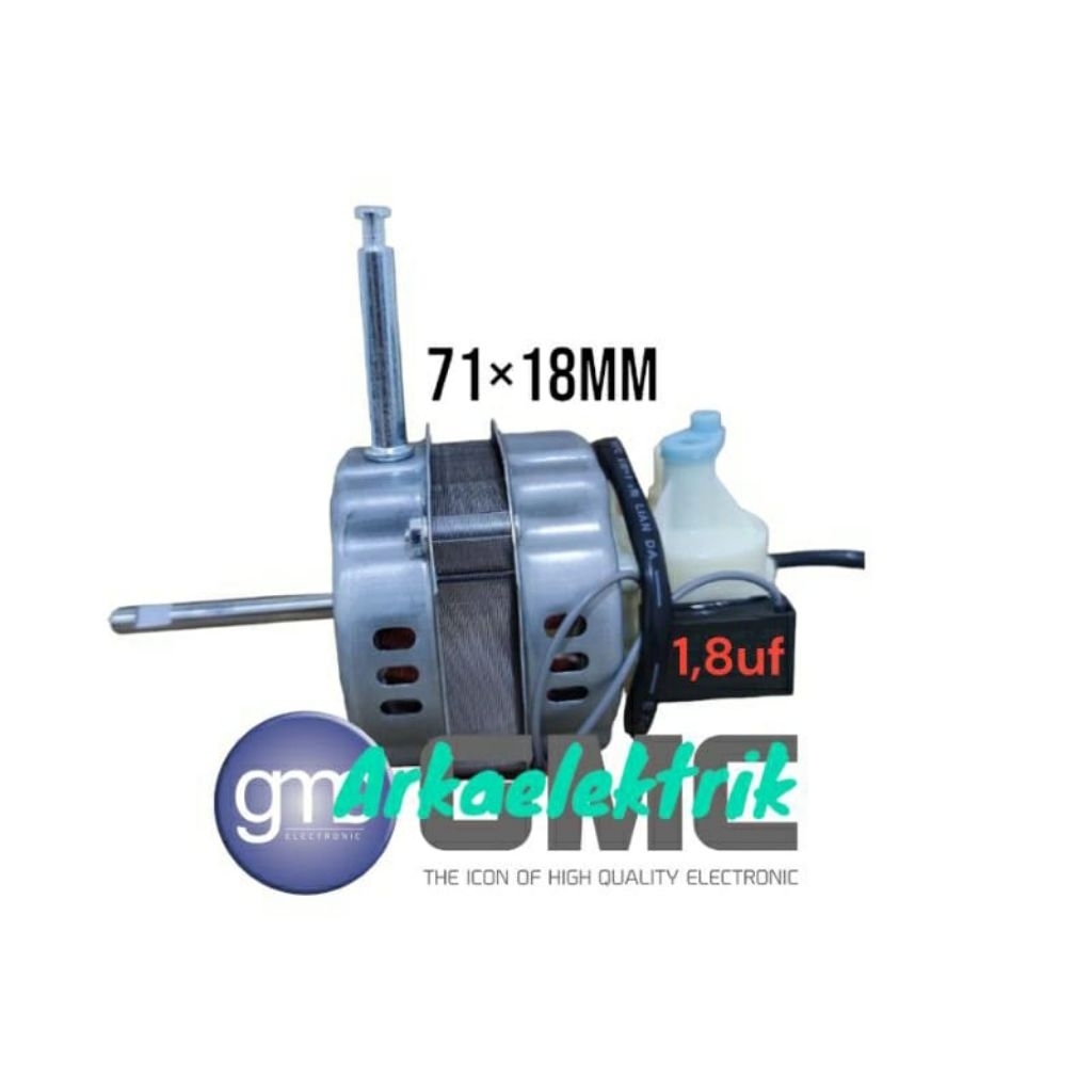 DINAMO KIPAS ANGIN BALING BALING BESI GMC OKAYAMAN SANEX DLL KAPASITOR 1.8 UF 12-18 INCH