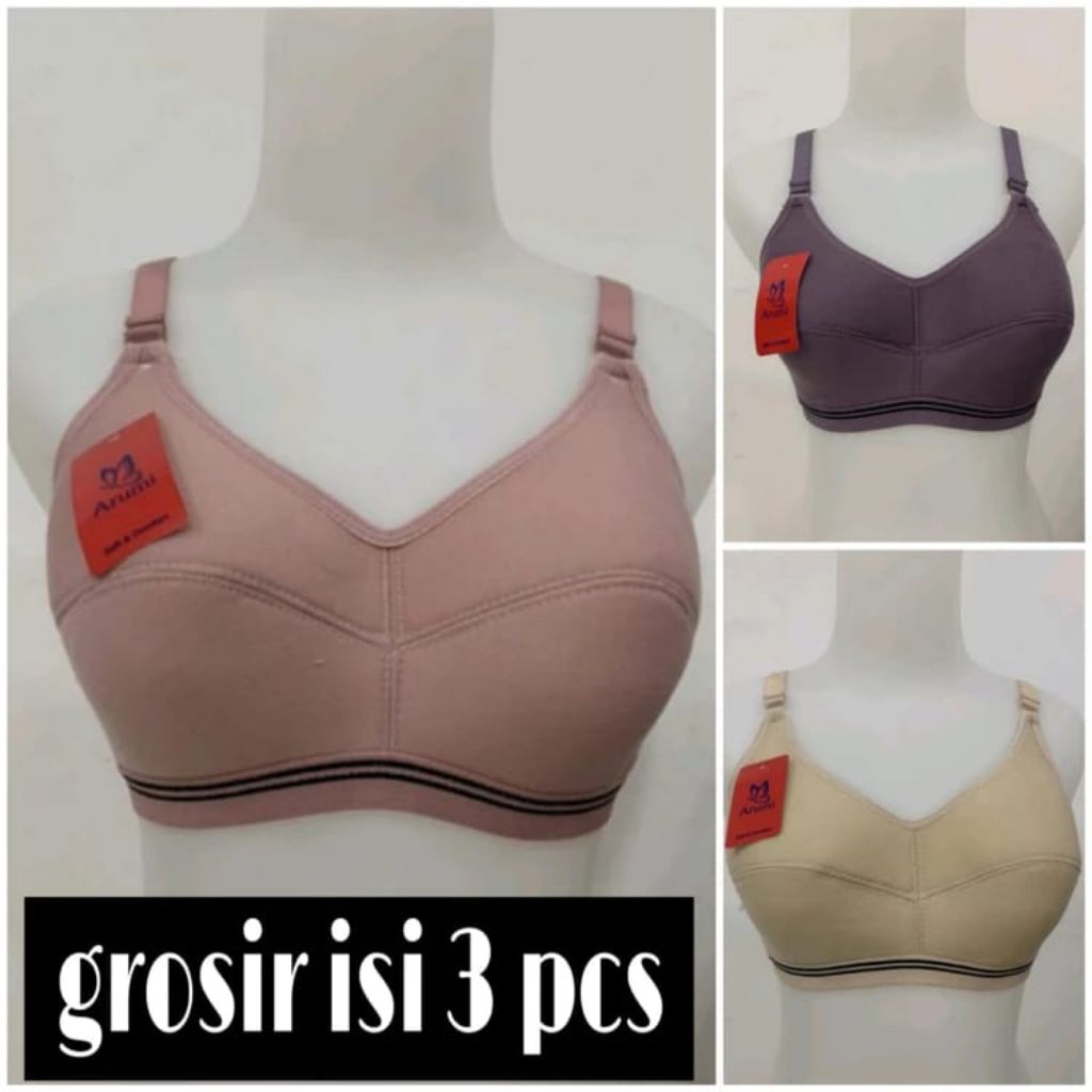 Promo BH Lusinan isi 3 pcs || Bh wanita || Kutang Wanita Remaja || Bh sport || Bh grosir || Bh Bra T