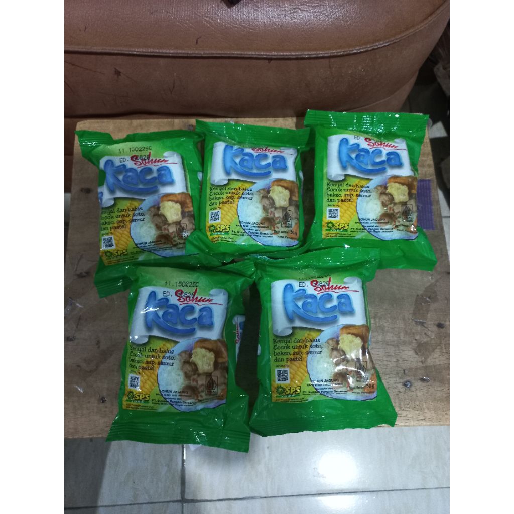 

5 pack mie sohun kaca kemasan 50 gr