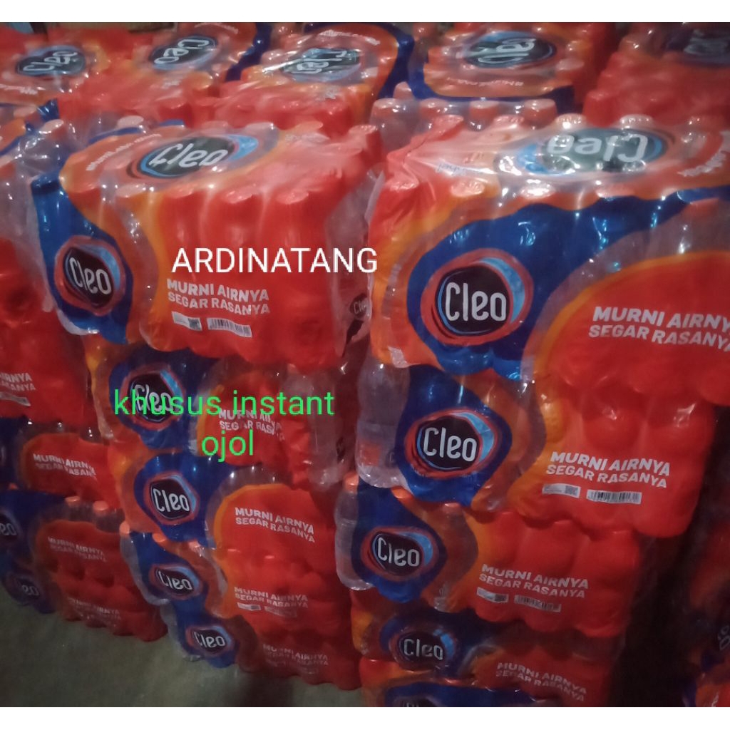 

Cleo Botol Mini Smart 220ml Air Mineral 24pcs/1pack