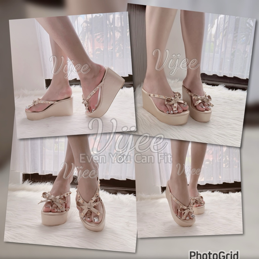 VIJEESTORE - LALA WEDGES/ WEDGES PESTA/ WEDGES KEREN/ WEDGES MEWAH