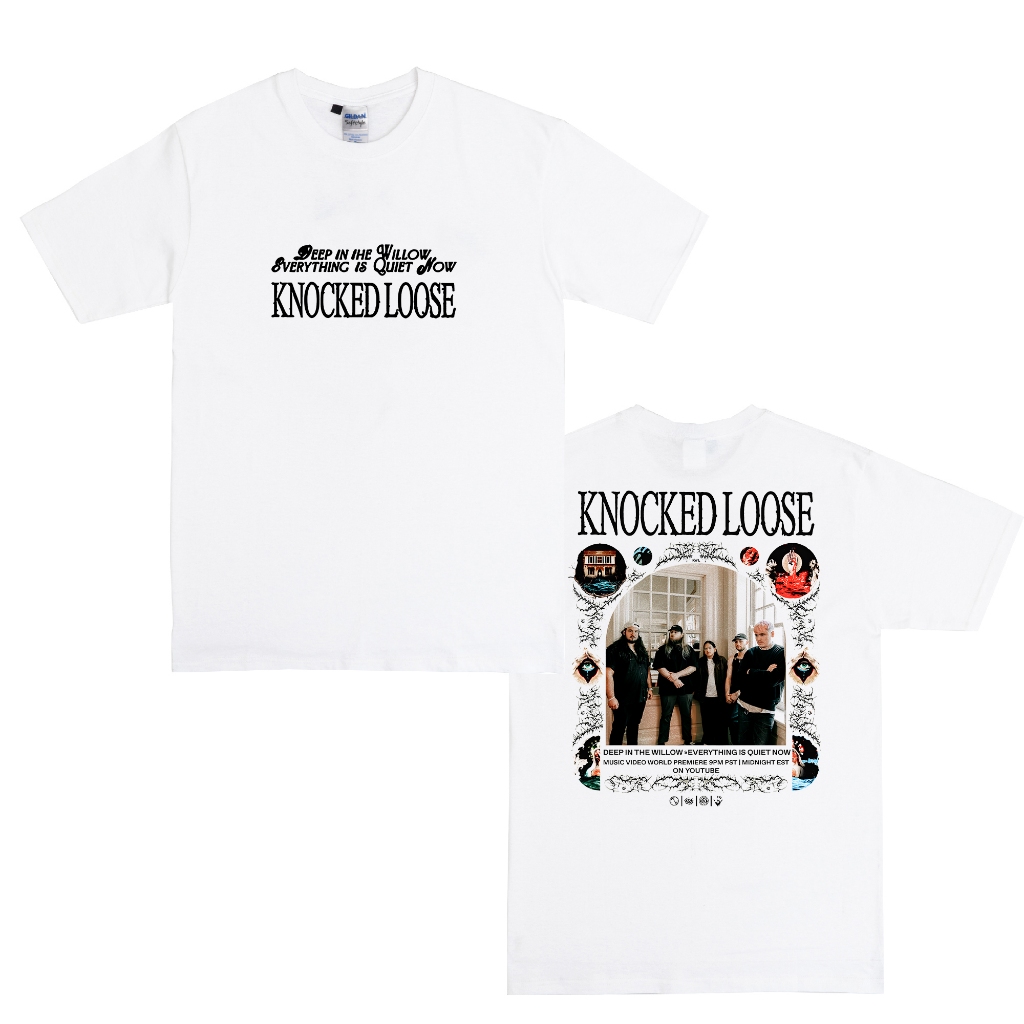 Kaos KNOCKED LOOSE "willow" T-shirt Band Hardcore Merch
