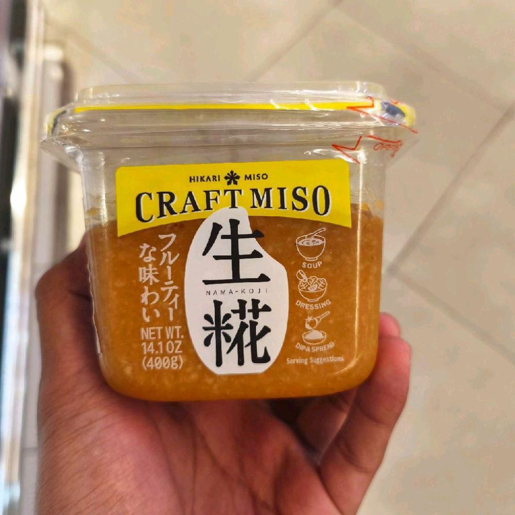 

Hikari miso craft miso nama koji -+ 400 gram