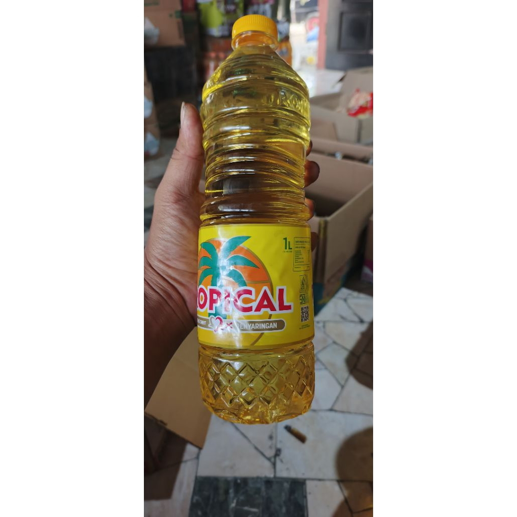 

Minyak goreng tropical 1 Liter