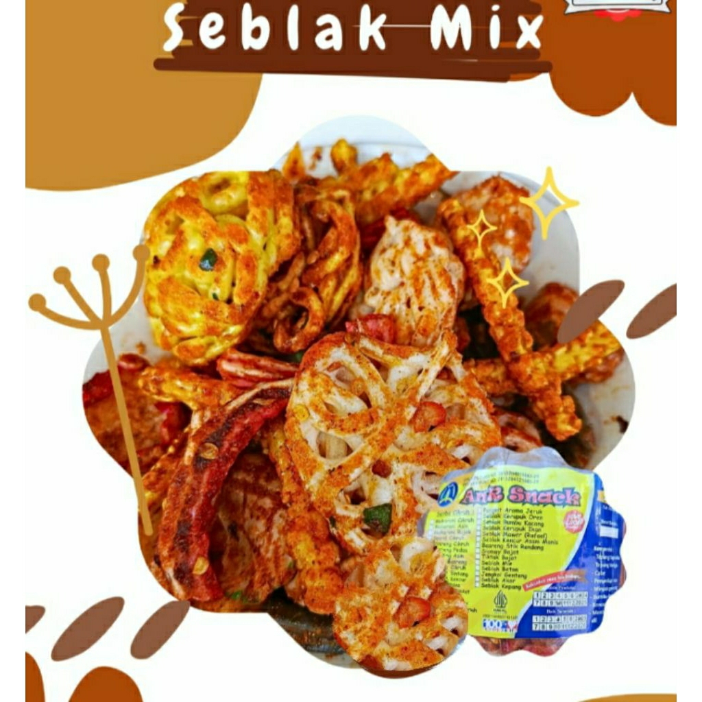 

SEBLAK MIX / SEBLAK CAMPUR / SEBLAK RONGSOK 1KG LEBIH MURAAH