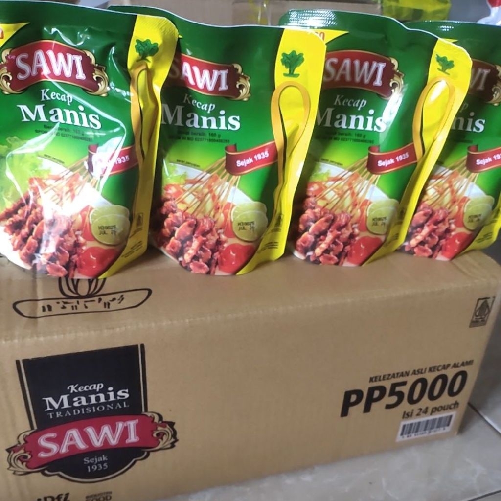 

kecap sawi asli kediri 160g x 24 pcs (kemasan 5rb an)