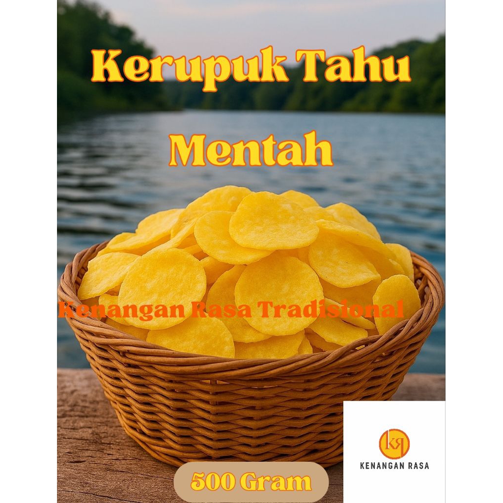 

Kerupuk Tahu Mentah 500 Gram | Camilan Tradisional Gurih Renyah | Oleh-oleh Khas Nusantara