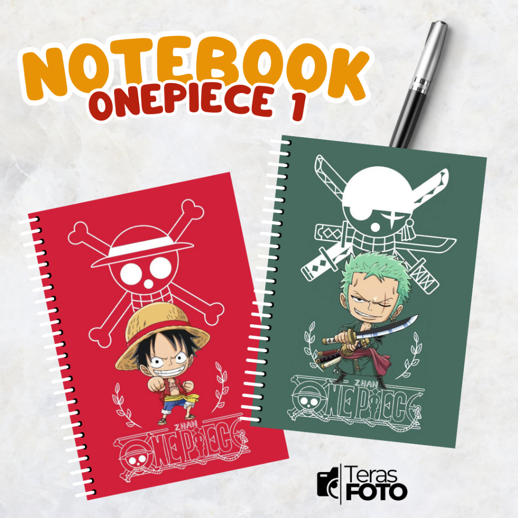 

Notebook Ukuran A5 Spiral ONEPIECE 1