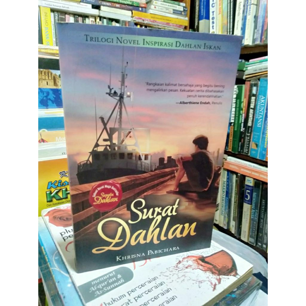 Buku Ori Novel Surat Dahlan