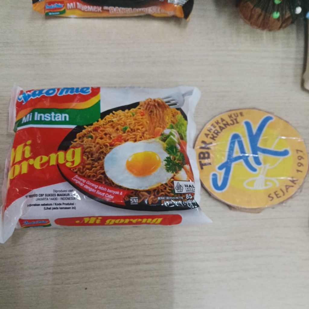 

Indomie mie goreng 85 gr per 5 pcs