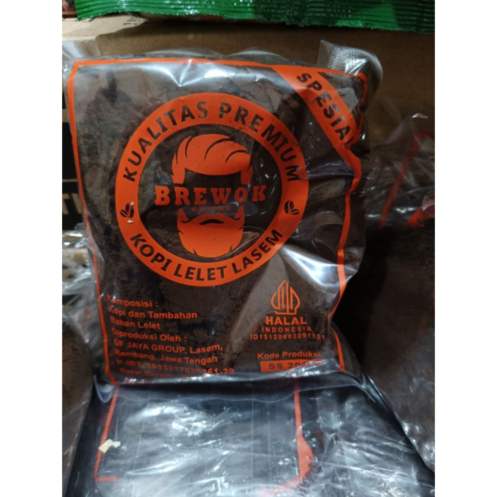 

Kopi Lelet LASEM cap BREWOK