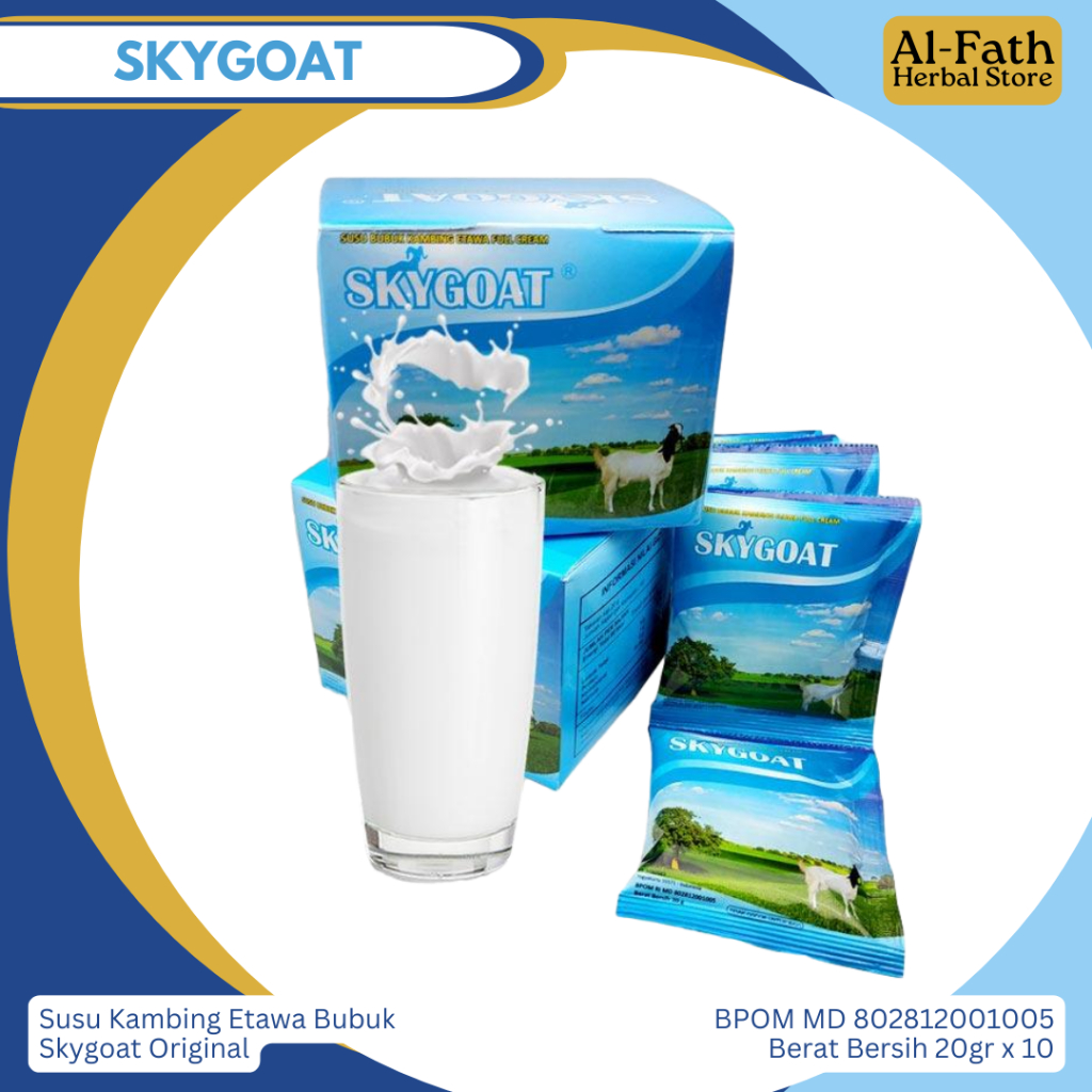 

Susu kambing etawa bubuk perbox 10 sachet original