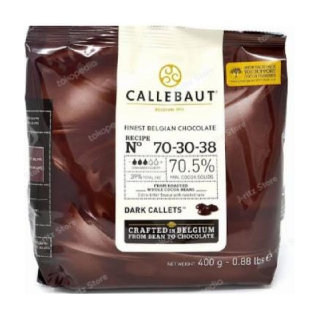 

Callebaut Dark Chocolate Recipe N° 70-30-38 400gr