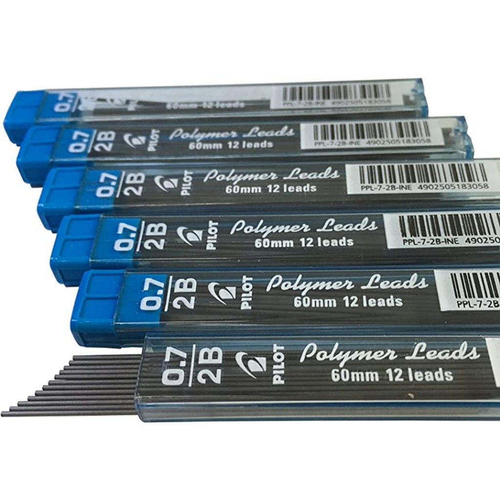 

Isi Ulang Pensil Pilot PPL-7 untuk Pensil Mekanik Pilot 0.7 MM / Isi Pensil 2B (Satuan)