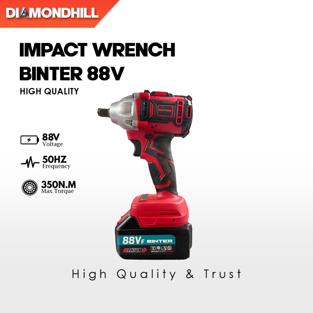 BOR BATREY -CORDLESS IMPACT WRENCH BT - 88V BINTER & KA-88V