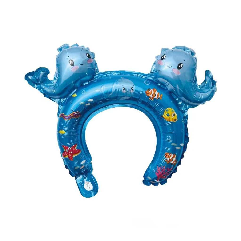Balon Bando Ikan Laut Nemo Paus Whale Shark Hiu Topi Ultah Hiasan kepala Ulang Tahun tema Sea Hewan 