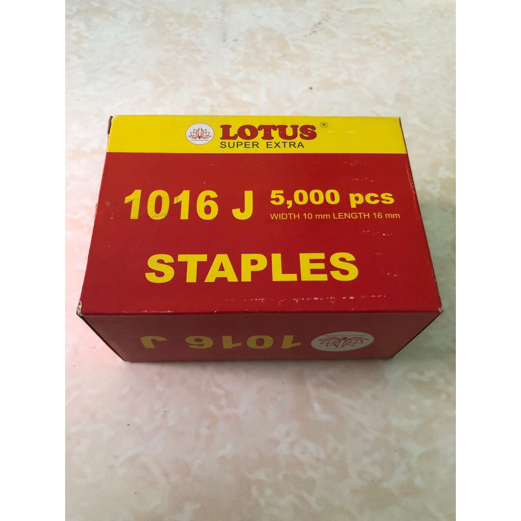 

Staples 1016j lotus / airnails 1016 j lotus / isi paku tembak angin lotus 1016j