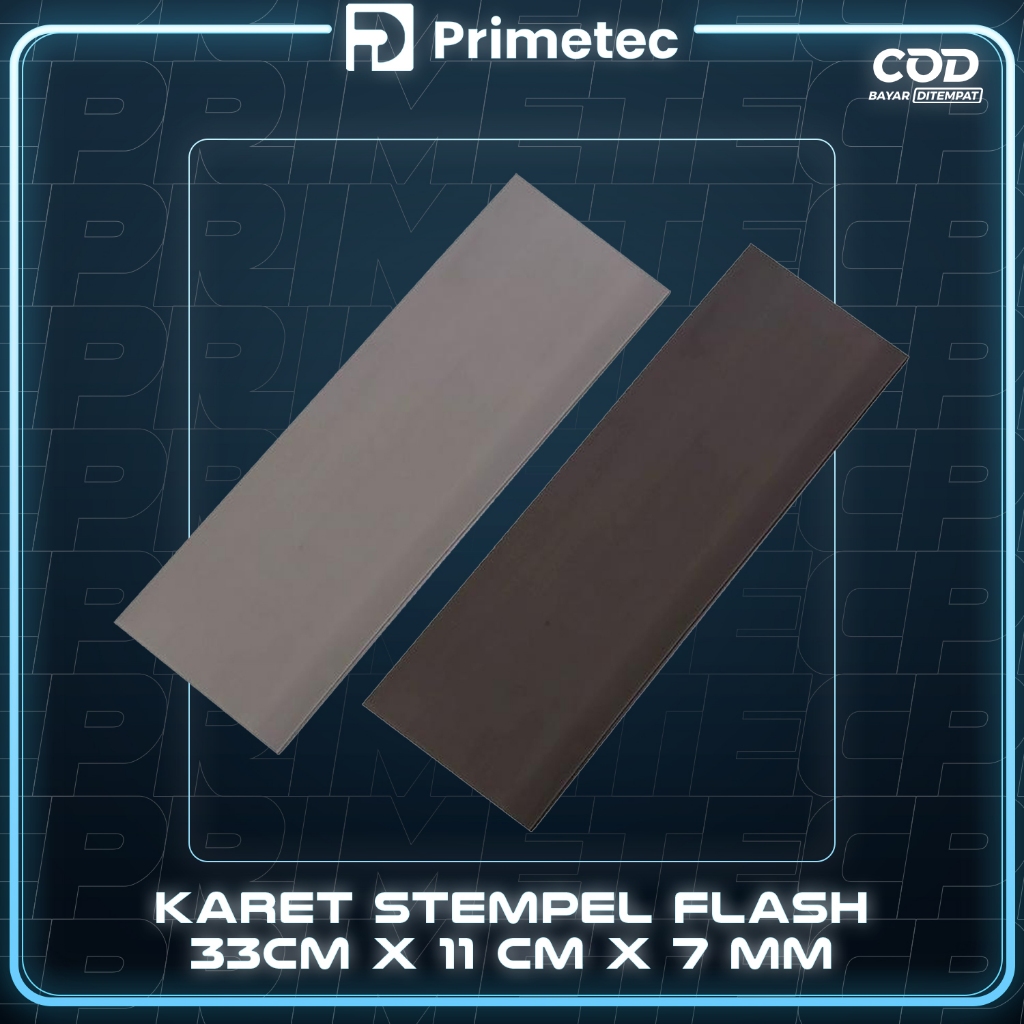 

PRIMETEC Karet Stempel Flash 33 CM X 11 CM Grakitec