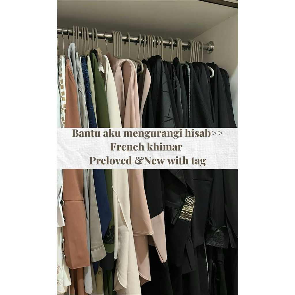 Preloved French khimar