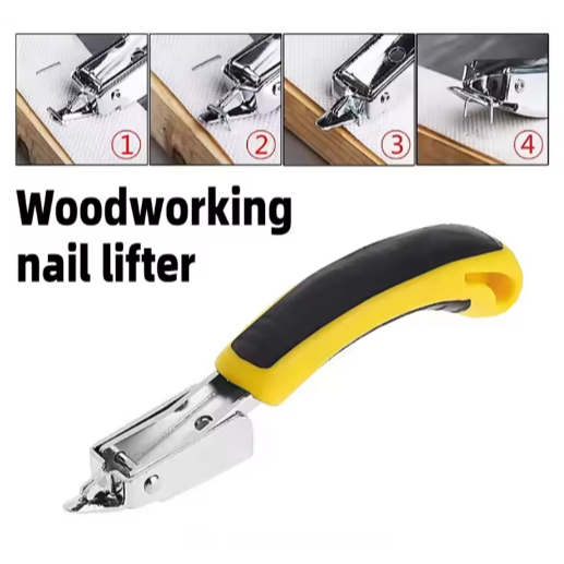 

Steples Melengkung Alat Cabut Paku Stapler Furnitur Pembuka Pencabut Baut Paku Stainless Kuning