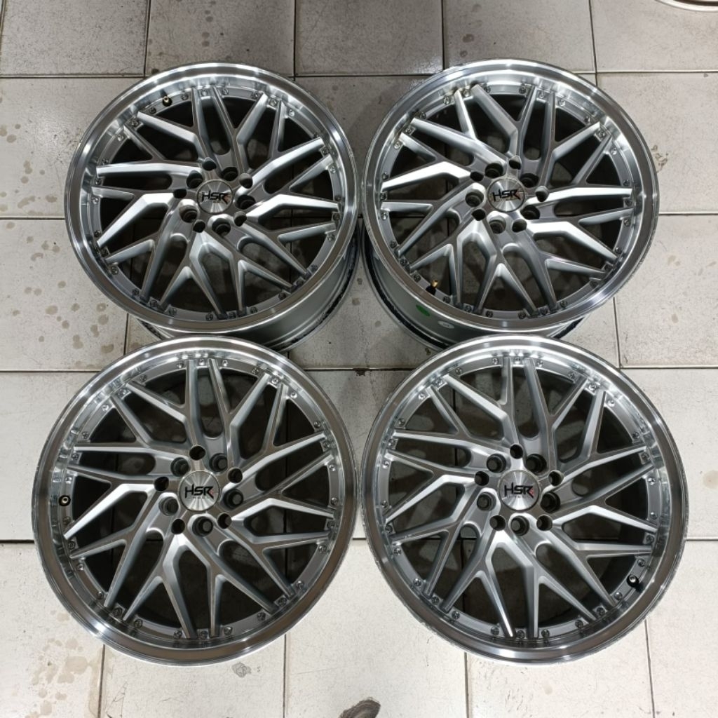 Velg Bekas SEPULU HSR Ring 17 pcd 5x100/114,3 Et42 Silver Polis