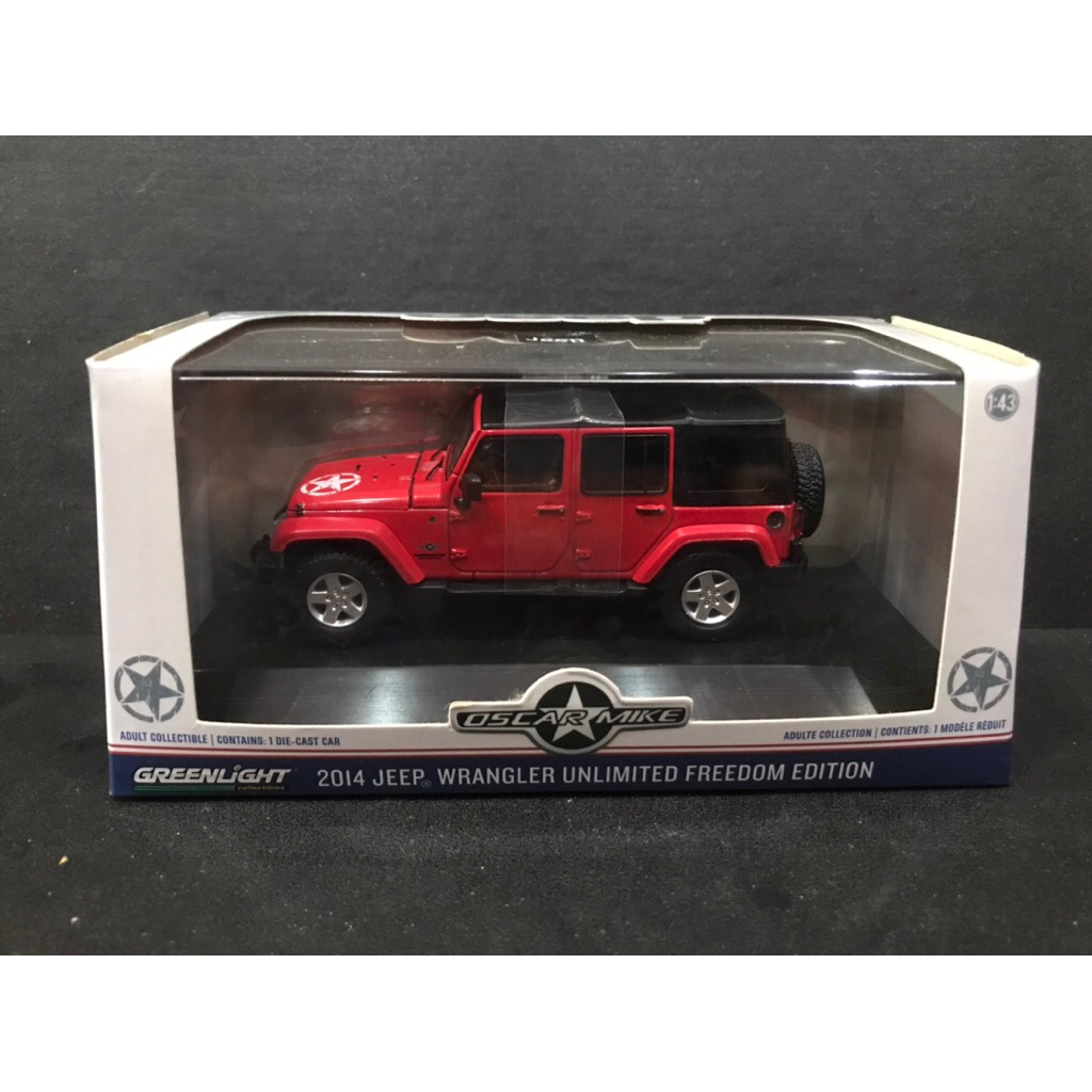 Greenlight 2014 Jeep Wrangler Unlimited Freedom Edition