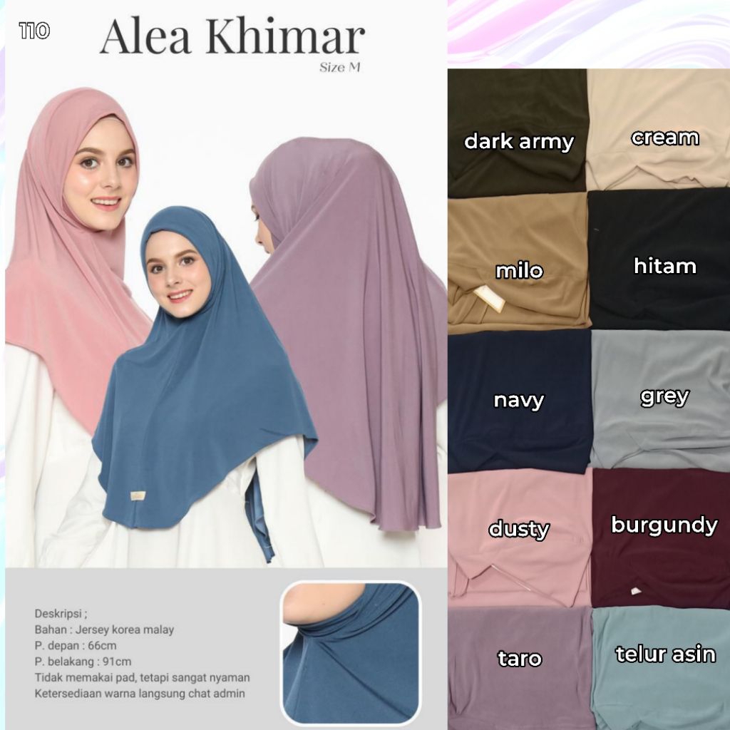 khimar dagu alea size M L valenshaqueen / hijab dagu Jersey valenshaqueen | Syiria dagu | valenshaqu