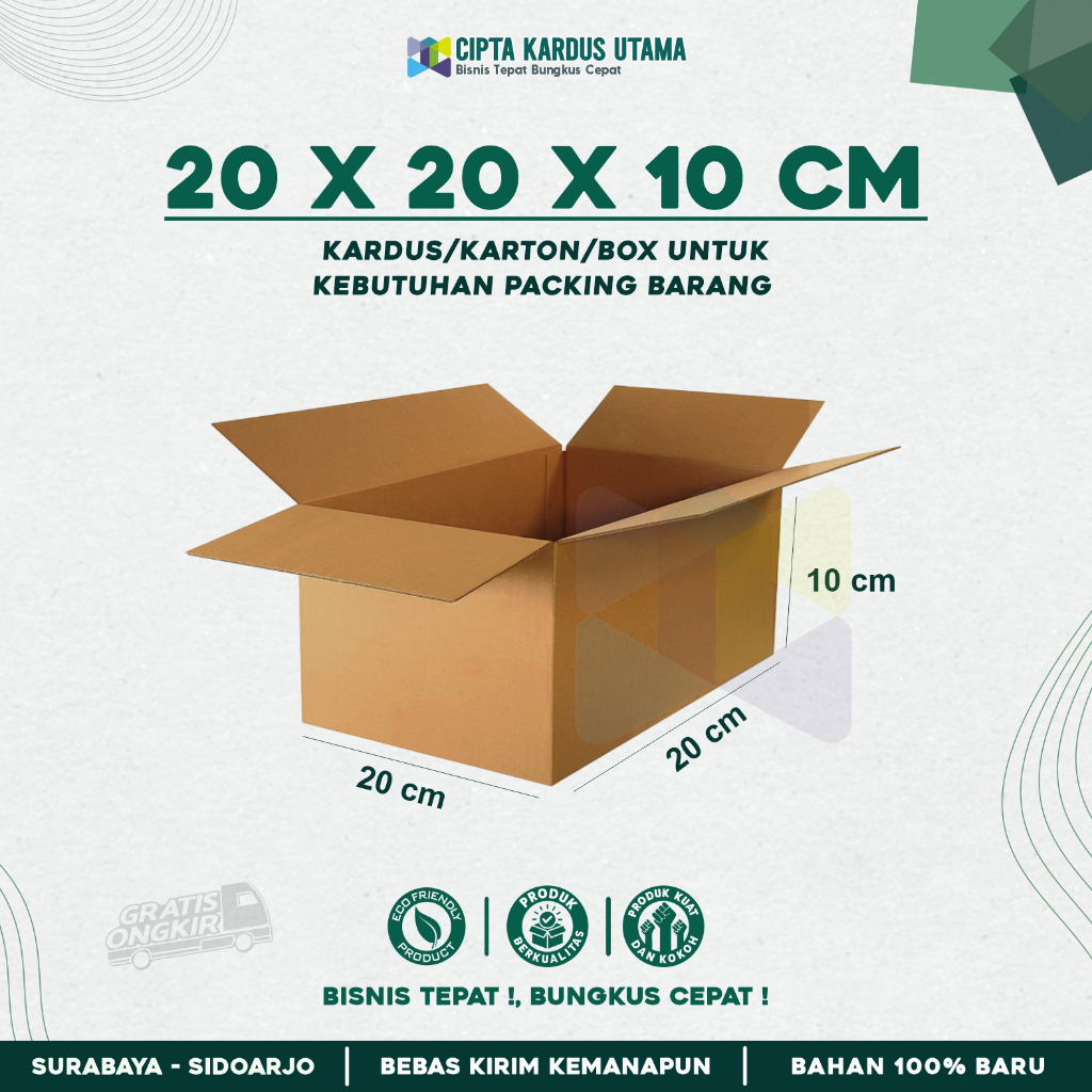

Box Packing 20x20x10 | Kardus Packing | Karton Packing