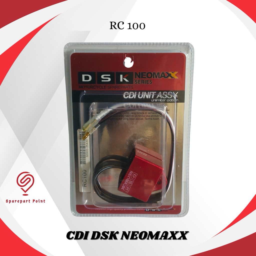 CDI RACING SUZUKI RC 80/RC100/RC110 NO LIMIT DSK ORIGINAL CDI UNIT ASSY UNLIMITER DSK NEOMAXX